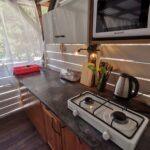 Karavan 3 - terasa s kuchyní